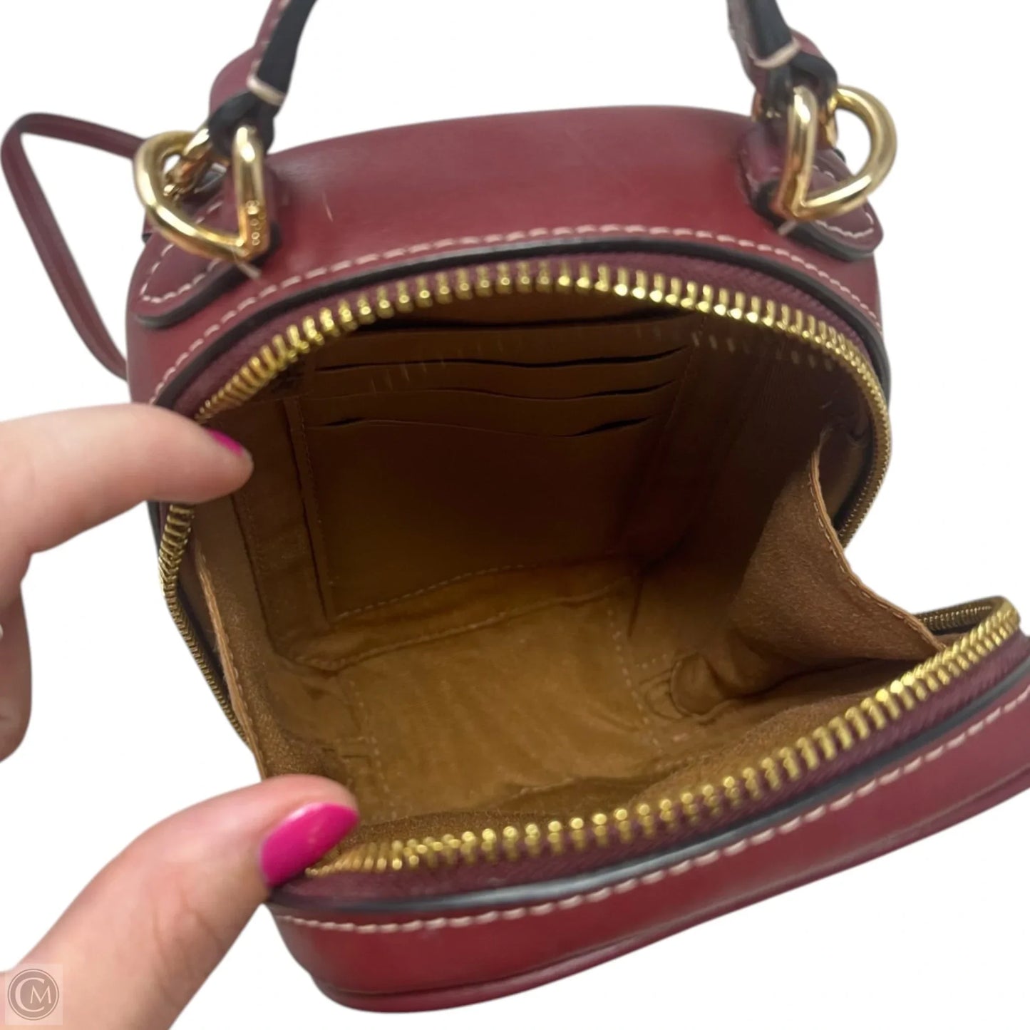 Eva Phone Crossbody Designer By Coach, Size: Small