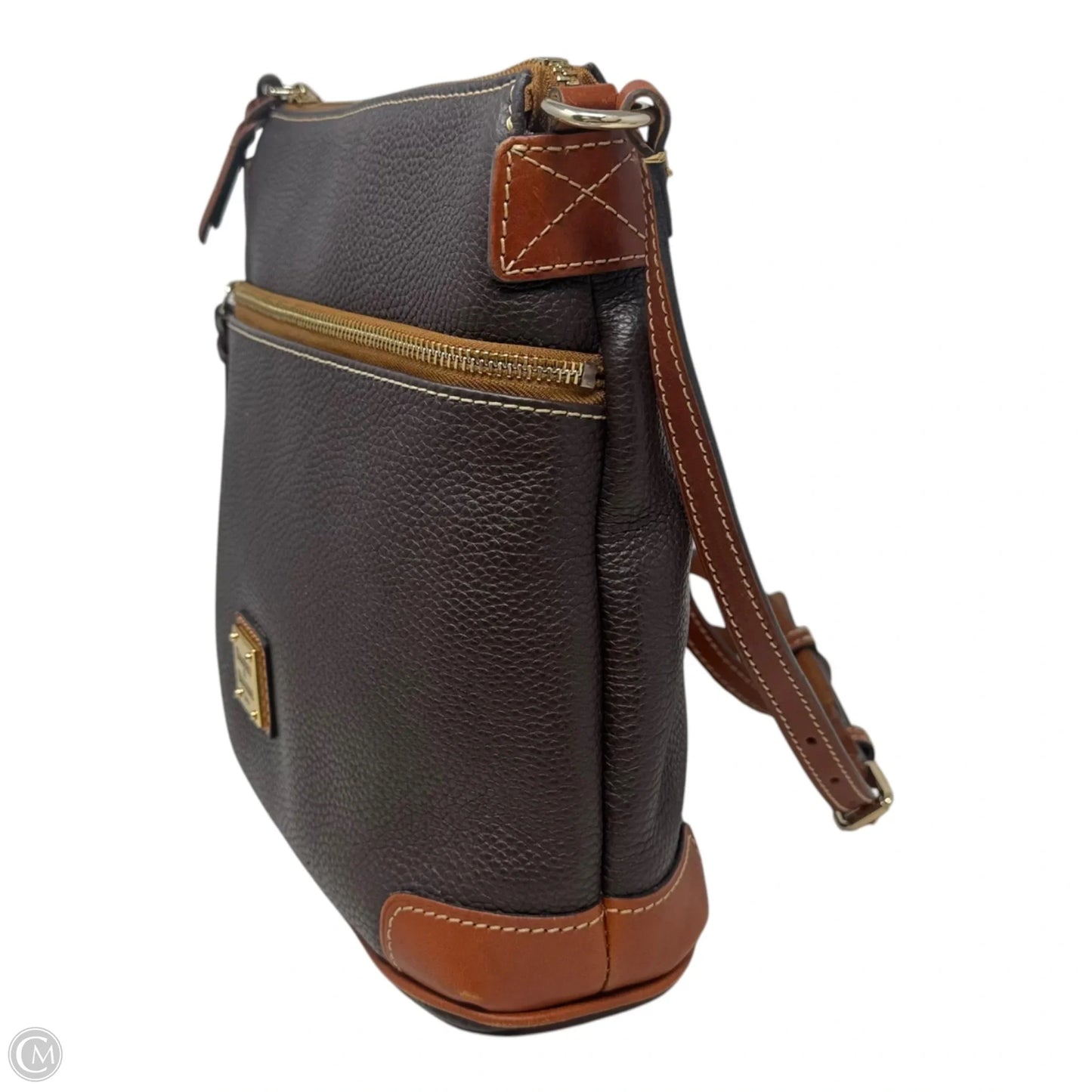 Pebble Grain Crossbody Designer By Dooney And Bourke, Size: Medium