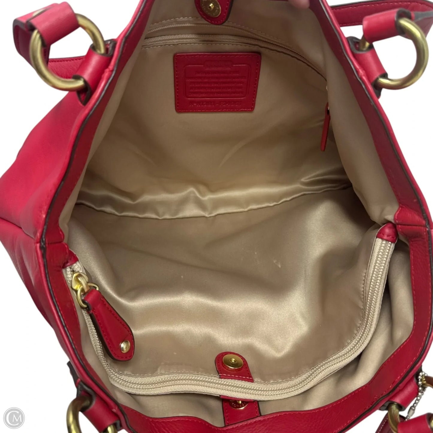 Campbell Tote Designer By Coach, Size: Medium