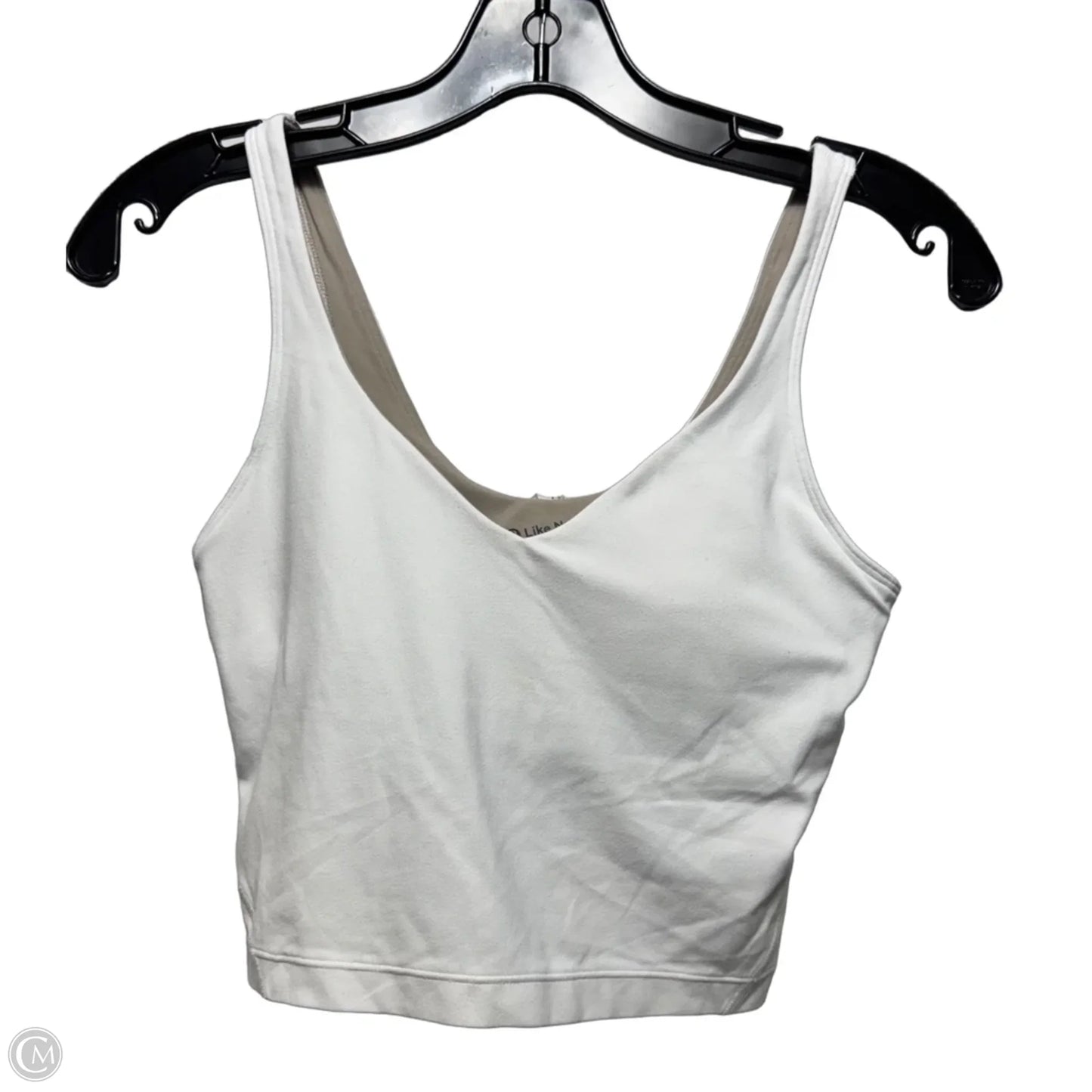 Athletic Bra By Lululemon In White, Size: 6