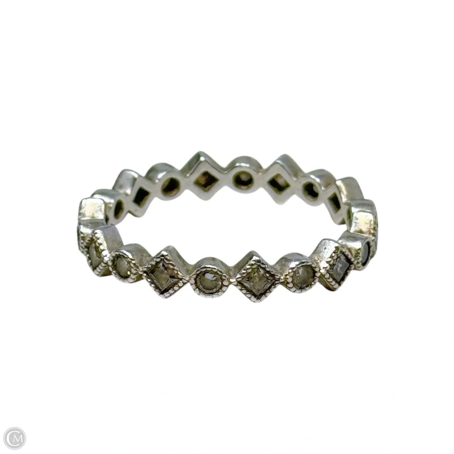 Alluring Princess CZ Ring Sterling Silver By Pandora