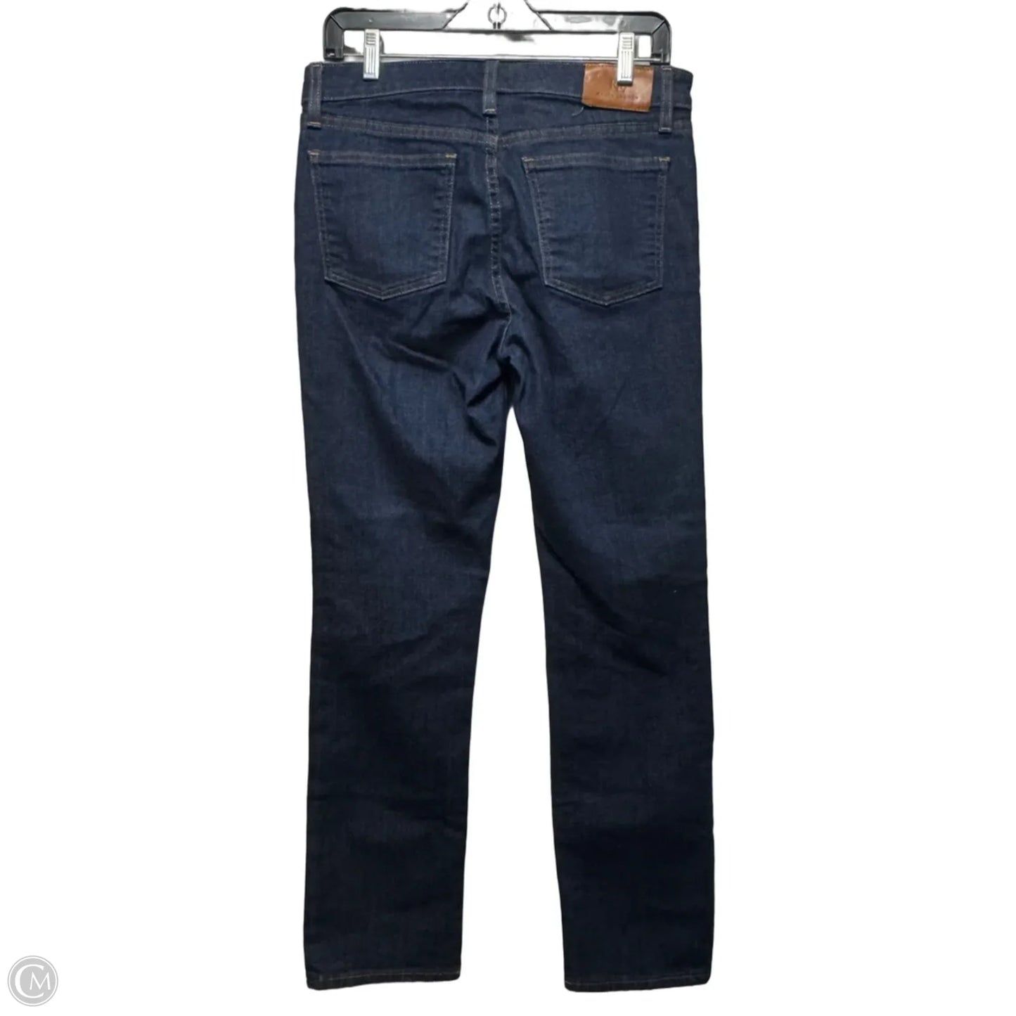 Straight Jeans By Lauren By Ralph Lauren In Blue Denim, Size: 8