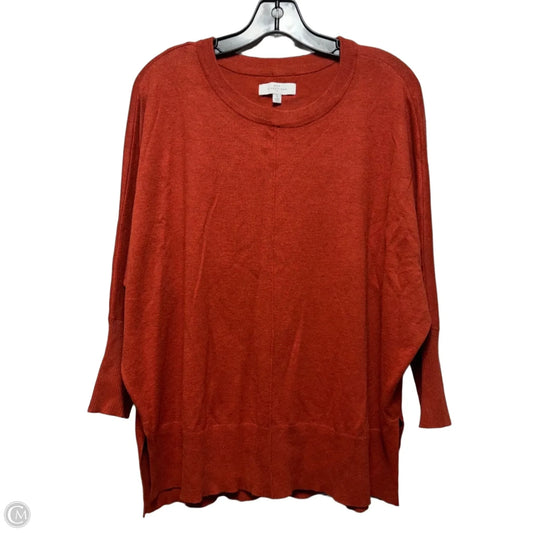Sweater By New Directions In Orange, Size: S