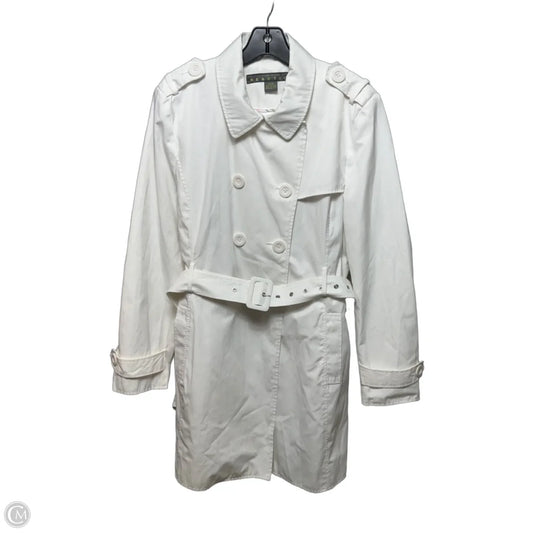 Coat Peacoat By Kenneth Cole Reaction In White, Size: Xl