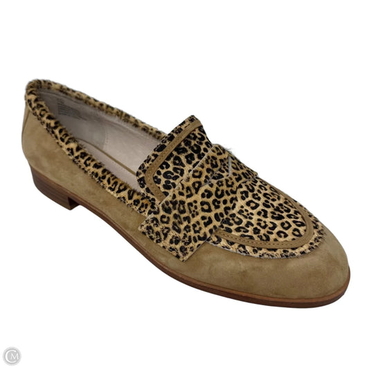 Kali Loafers Shoes Flats By Cecelia In Animal Print, Size: 9.5