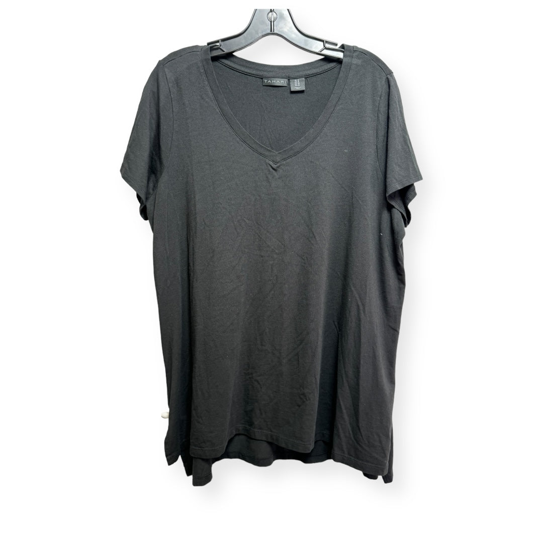 Top Short Sleeve By Tahari  Size: 1x