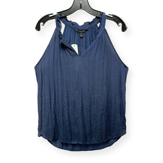 Navy Top Sleeveless 41 Hawthorn, Size L