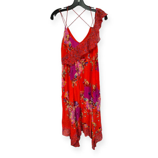 Floral Print Dress Casual Midi Maeve, Size 2