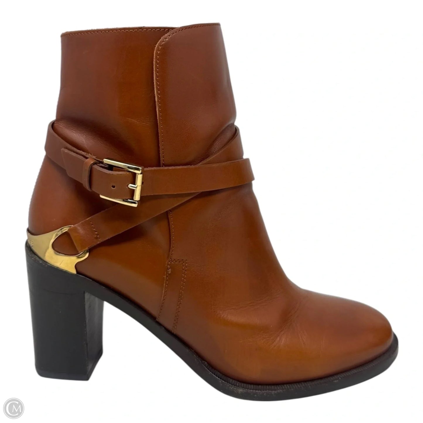 Lady Antique Boots Ankle Heels By Fratelli Rossetti In Brown, Size: 7