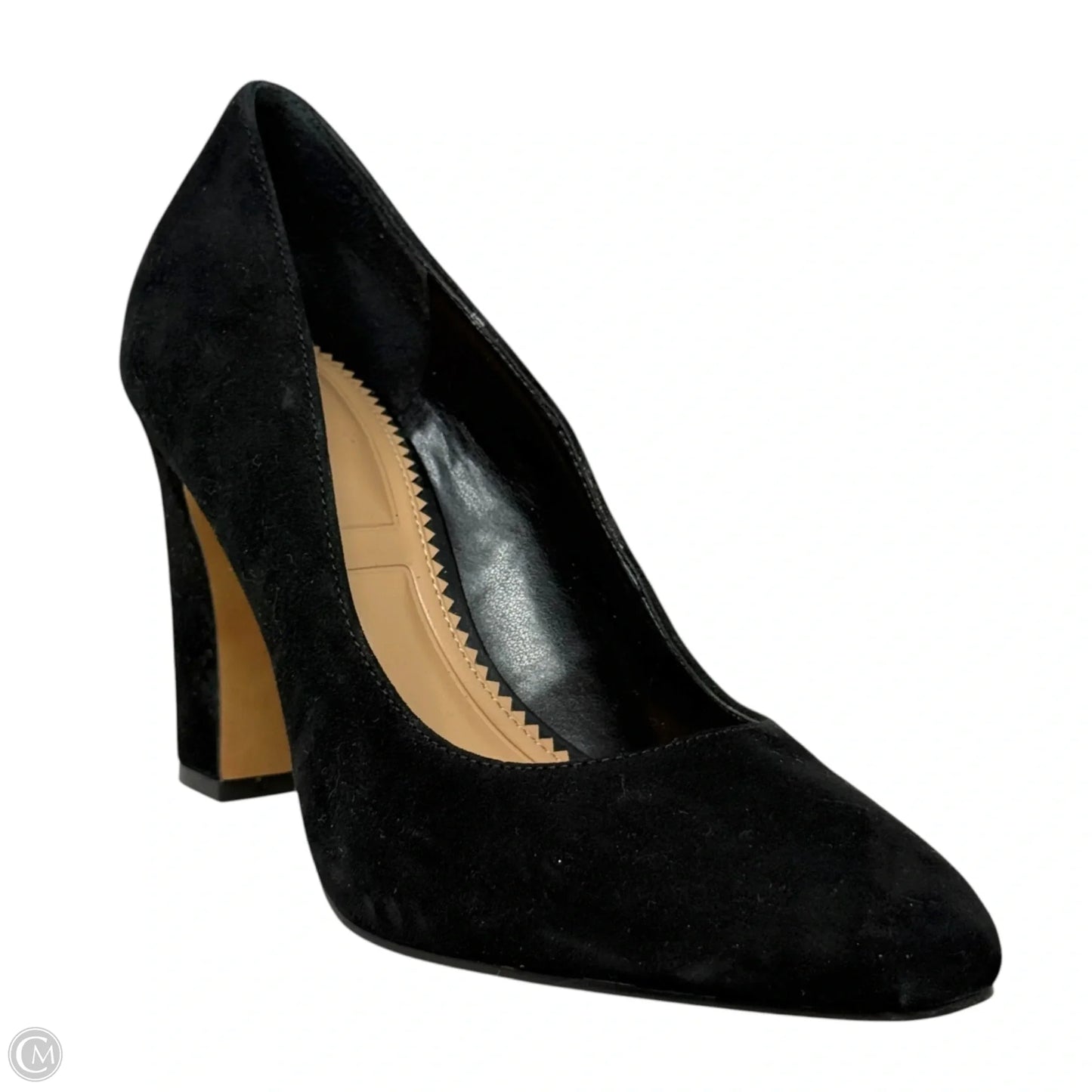 Block Heel Pumps By Vince Camuto In Black, Size: 7.5