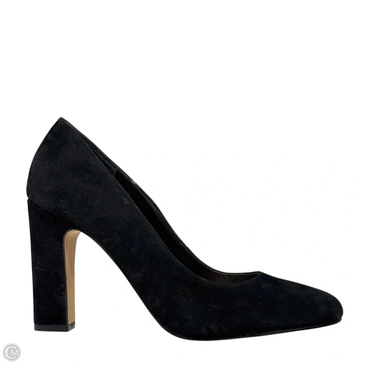 Block Heel Pumps By Vince Camuto In Black, Size: 7.5