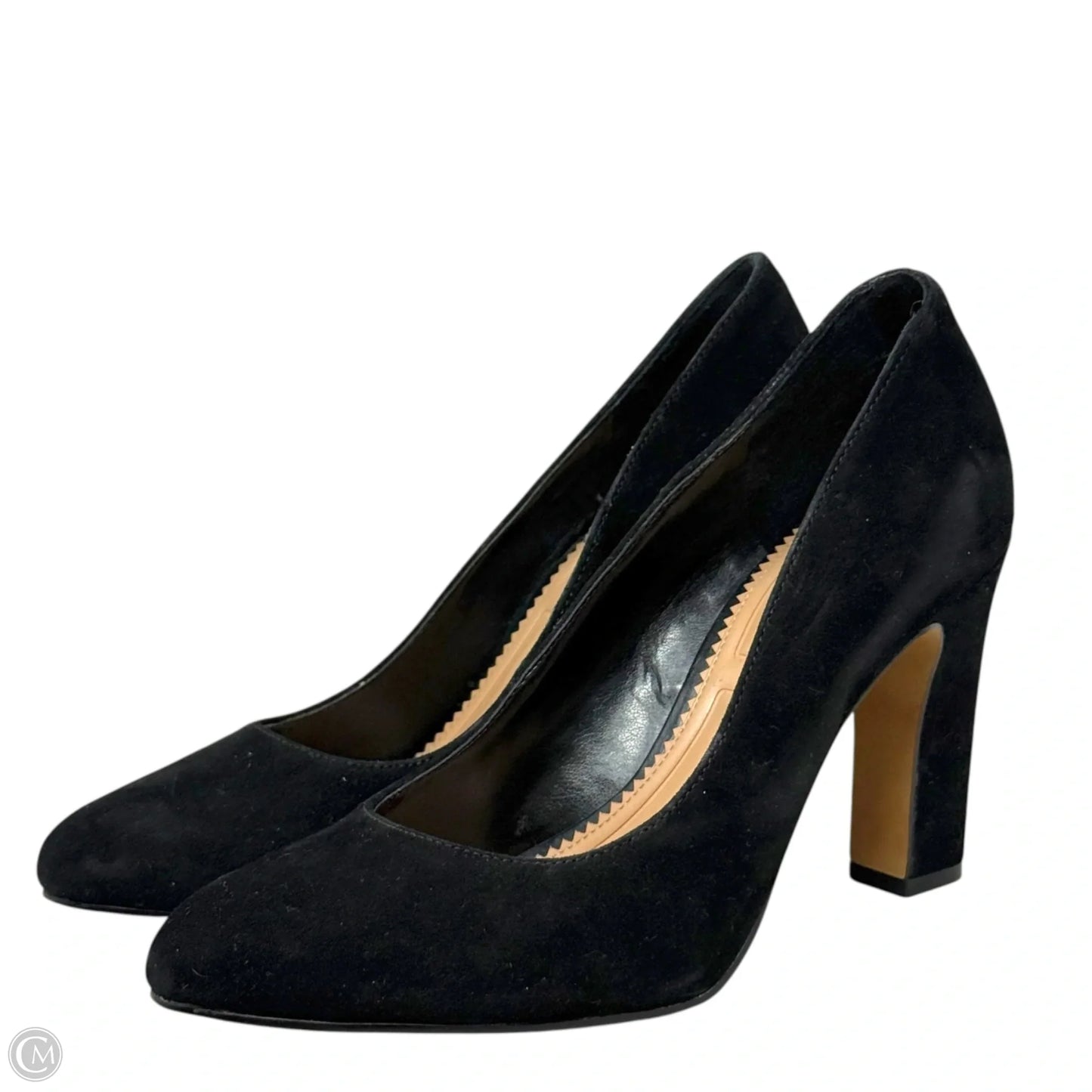 Block Heel Pumps By Vince Camuto In Black, Size: 7.5