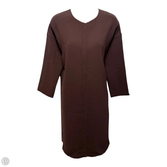 Dress Casual Midi By Vince In Brown, Size: Xs