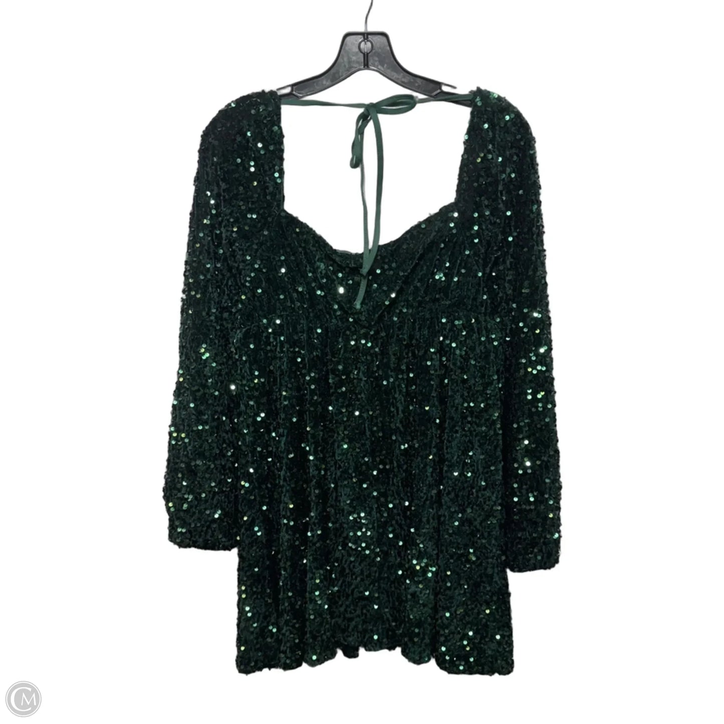 Sequin Party Dress By Altard State In Green, Size: XL