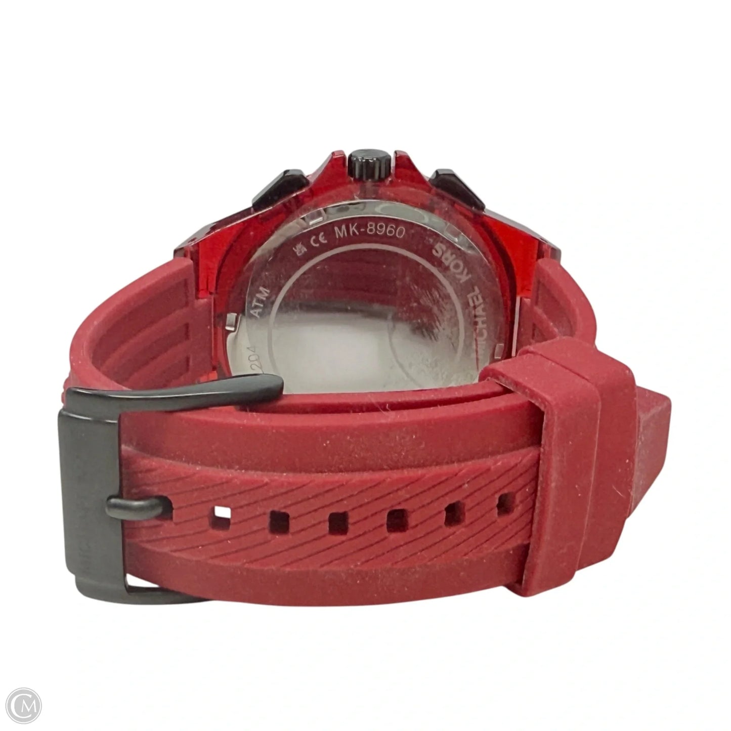 Lennox MK8960 Silicone Band Watch By Michael By Michael Kors