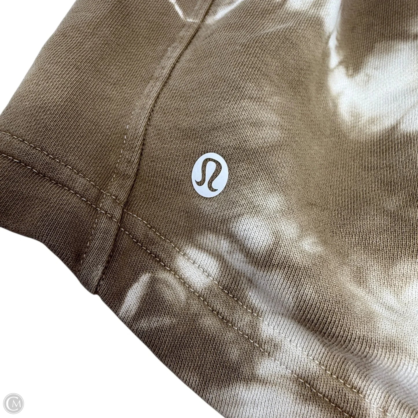 Inner Glow Shorts By Lululemon In Short Earth Dye Sand Print, Size: 12