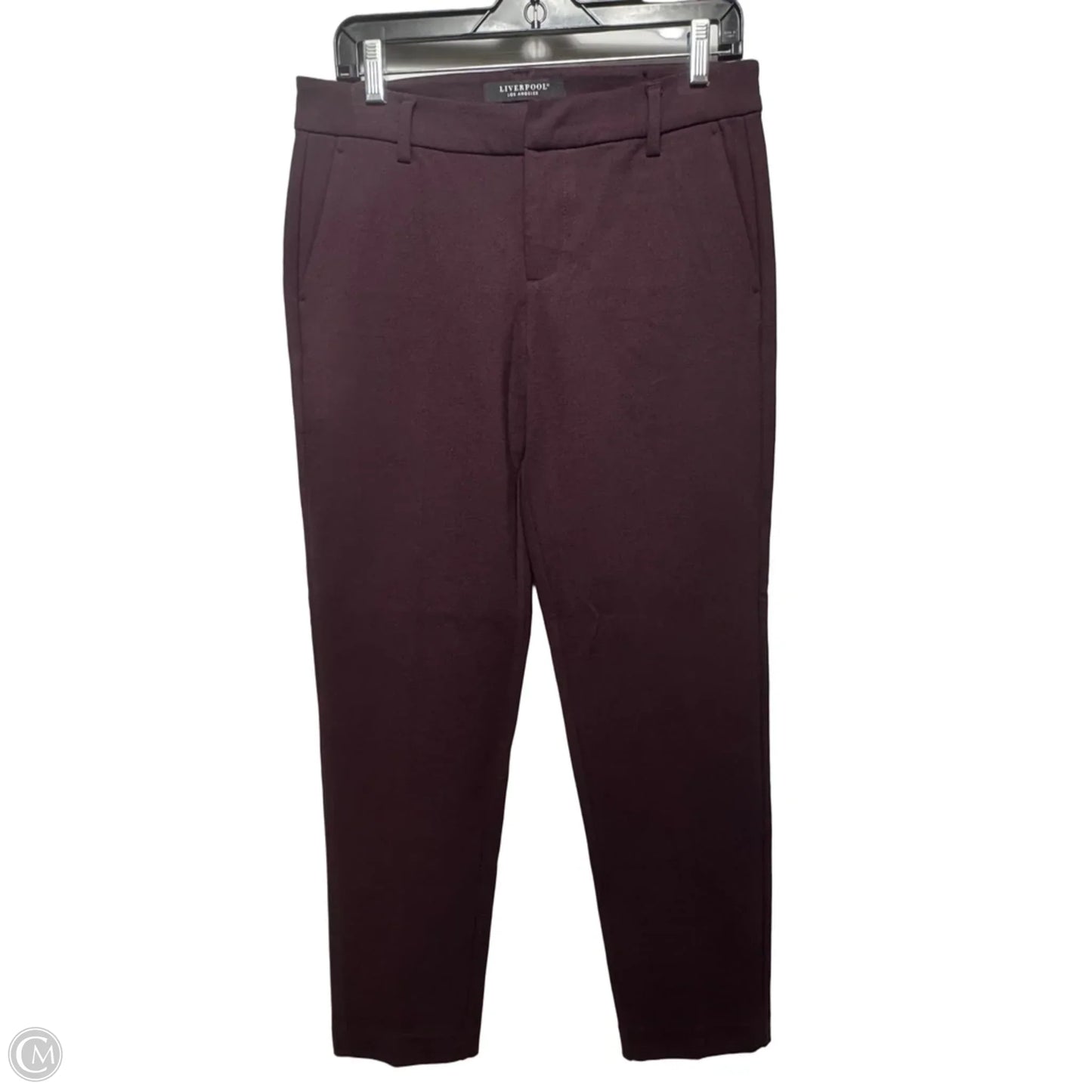 Pants Dress By Liverpool In Maroon, Size: 4