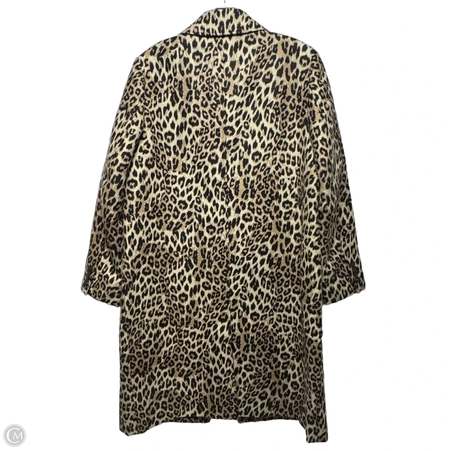 Coat Other By Lands End In Animal Print, Size: 12