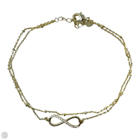 Infinity Gold Tone Anklet