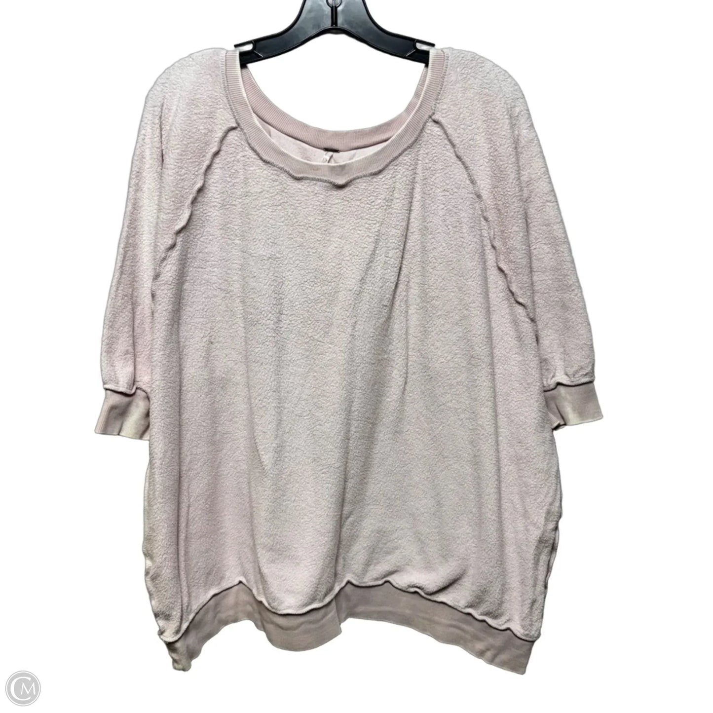 Sweatshirt Crewneck By Free People In Pink, Size: Xs