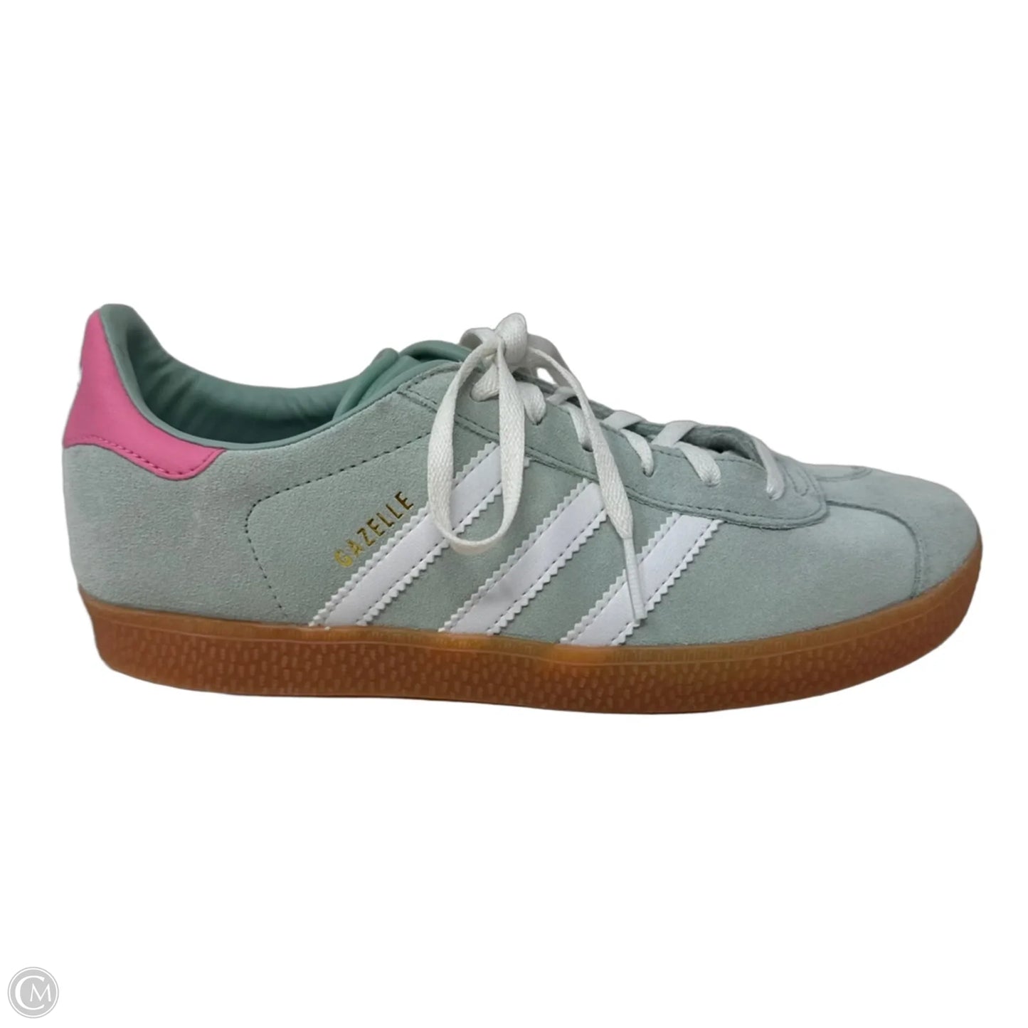 Gazelle Shoes Sneakers By Adidas In Green, Size: 8