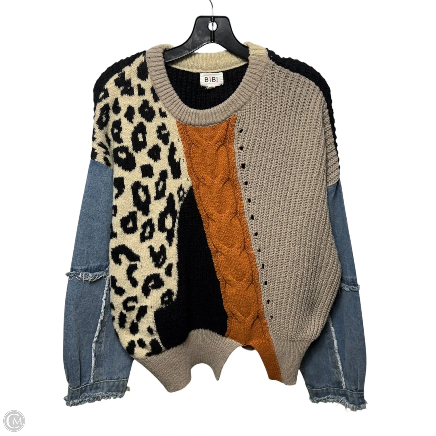 Sweater By Bibi In Animal Print, Size: M