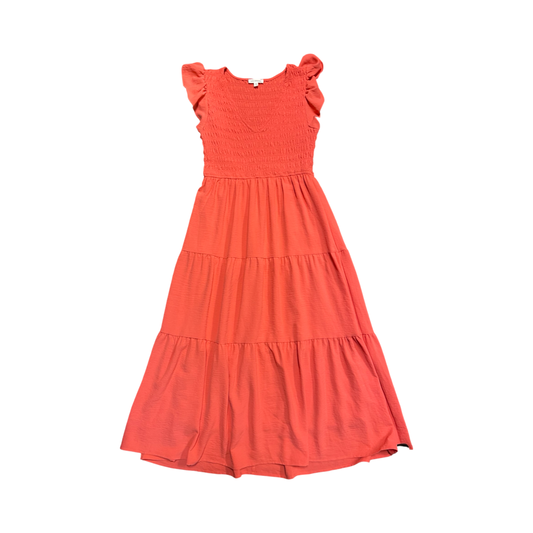 Dress Casual Maxi By Blu Pepper In Pink, Size:M