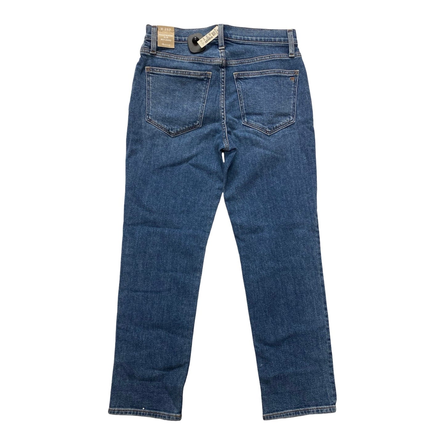 Jeans Straight By Madewell In Blue Denim, Size:4