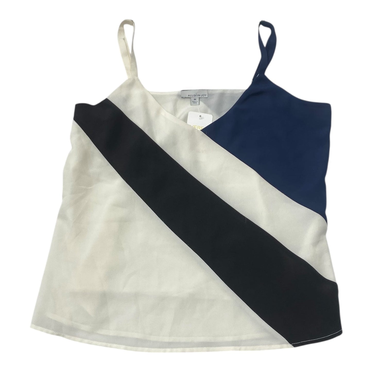 Top Sleeveless By Allison Joy In Striped Pattern, Size:M