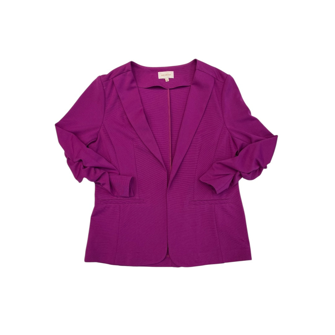Blazer By Skies Are Blue In Purple, Size:L