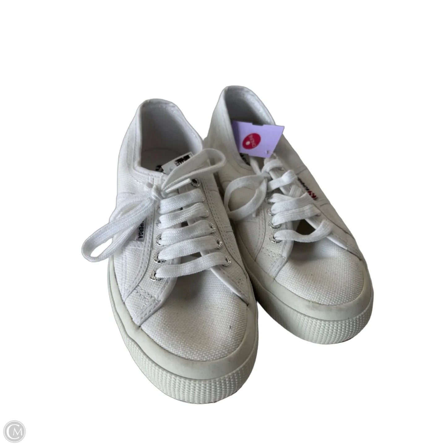 Shoes Sneakers By Superga In White, Size: 8