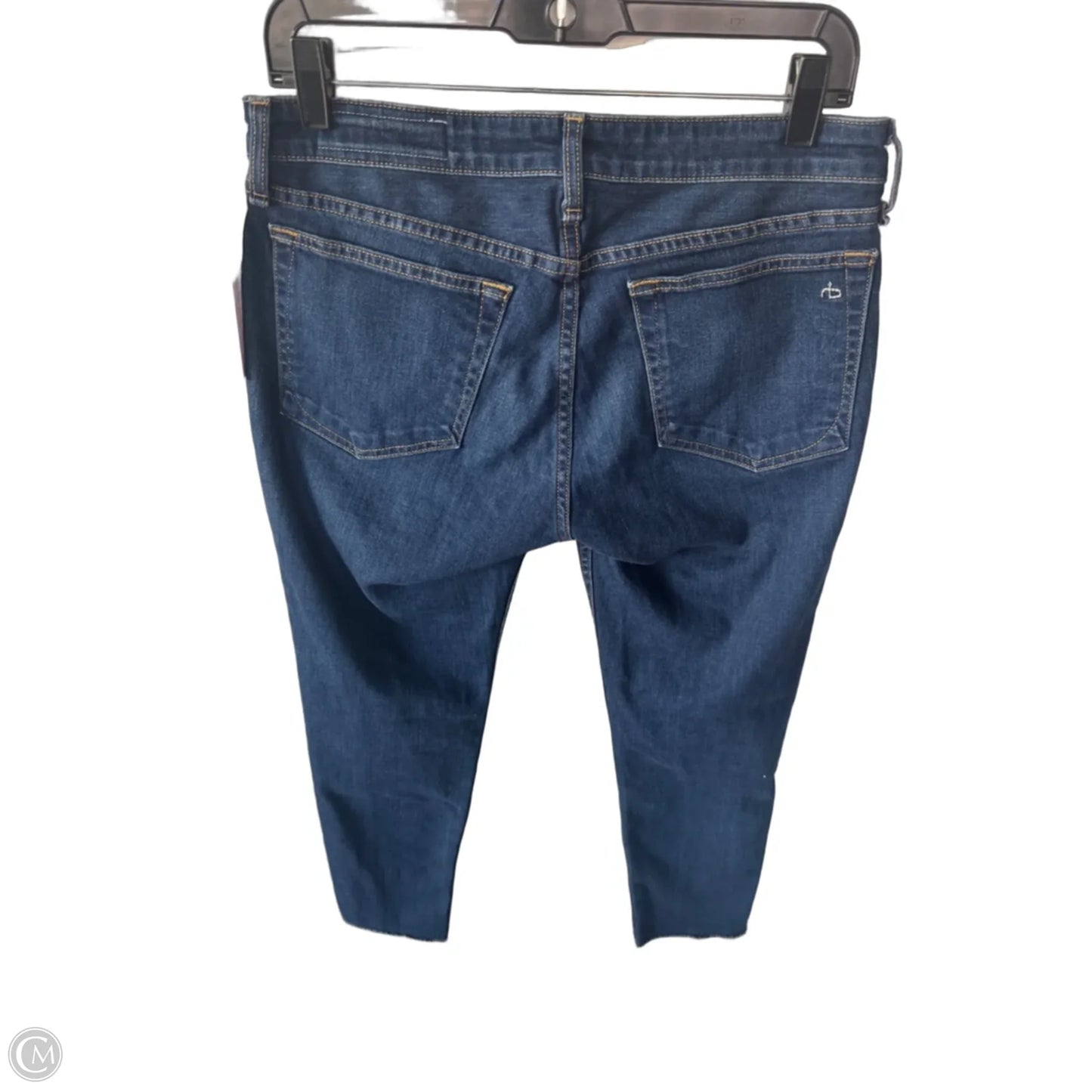 Jeans Boyfriend By Rag And Bone In Blue Denim, Size: 4