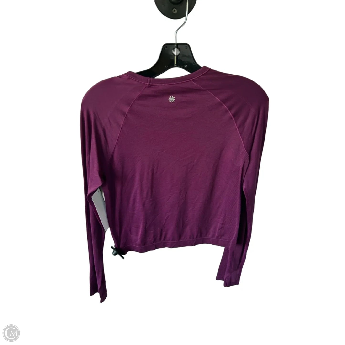 Athletic Top Long Sleeve Crewneck By Athleta In Purple, Size: S