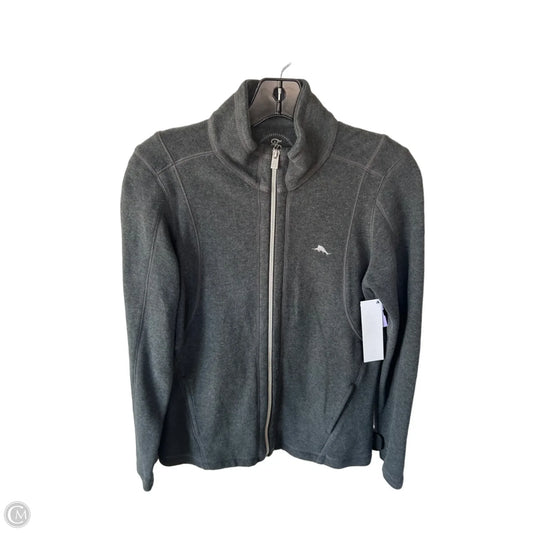 Sweatshirt Collar By Tommy Bahama In Grey, Size: S