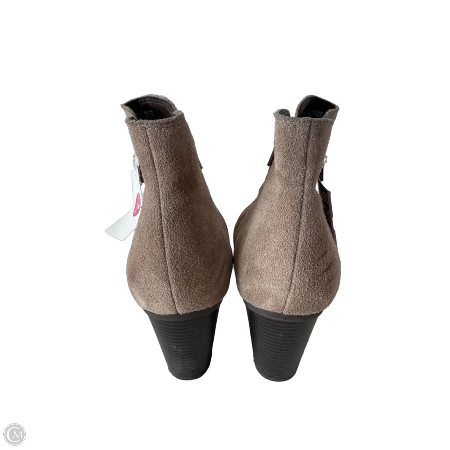 Boots Ankle Heels By White Mountain In Tan, Size: 8.5