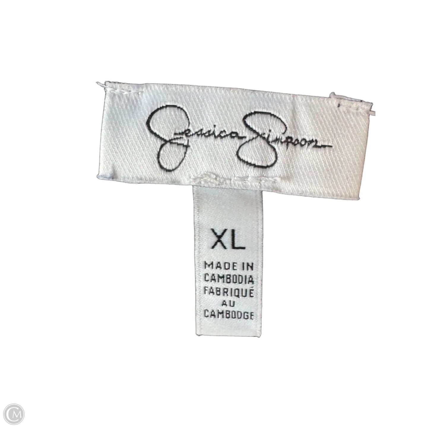 Dress Casual Maxi By Jessica Simpson In Blue, Size: Xl