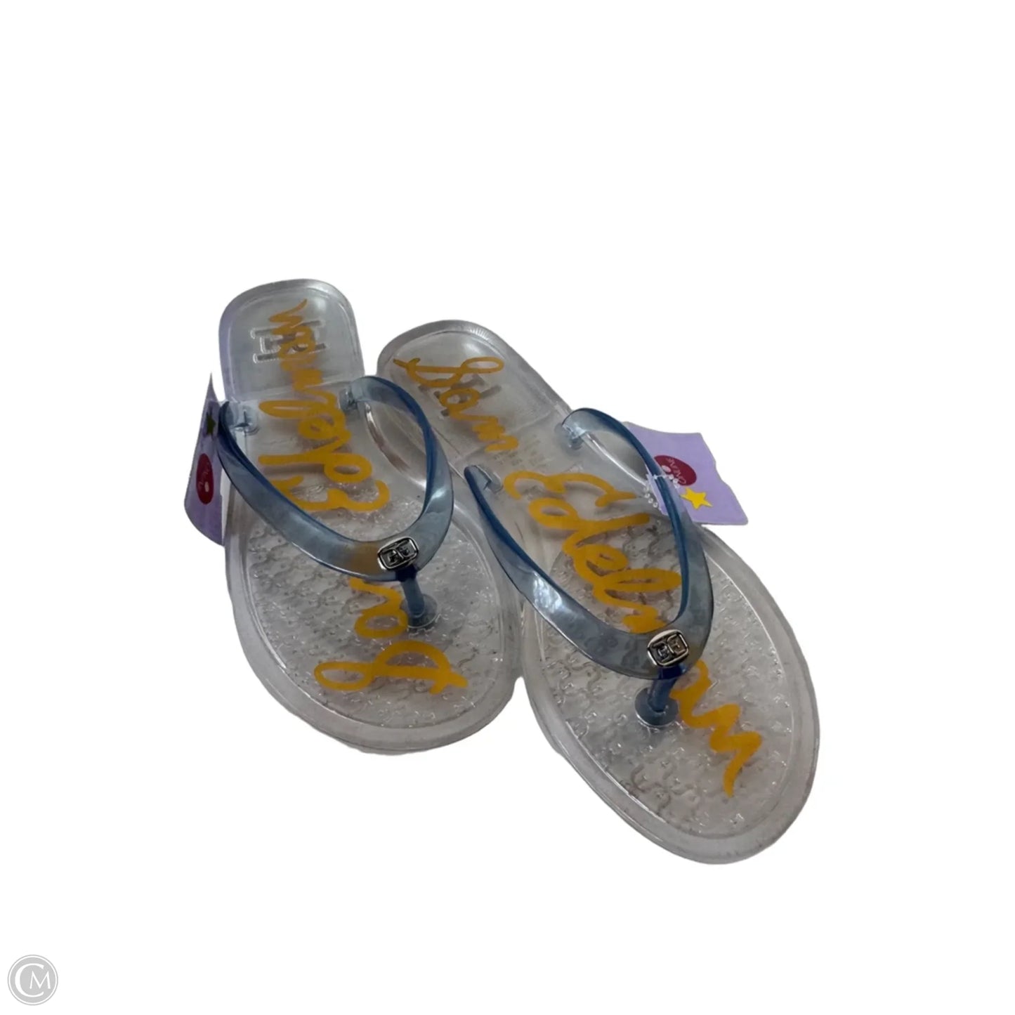 Sandals Flip Flops By Sam Edelman In Clear, Size: 6