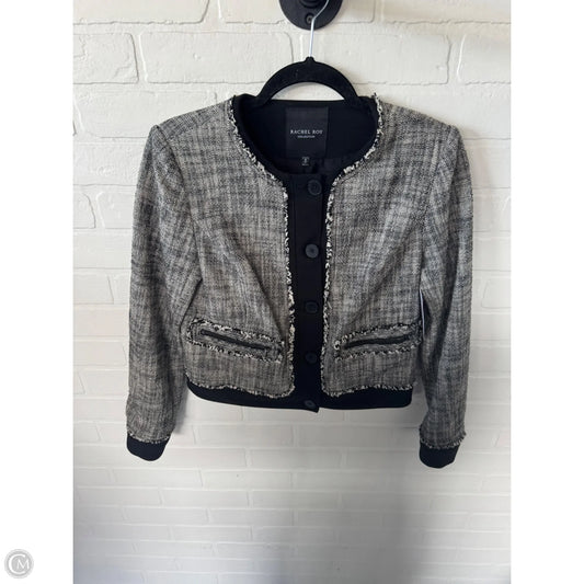 Blazer By Rachel Roy In Black & Grey, Size: S