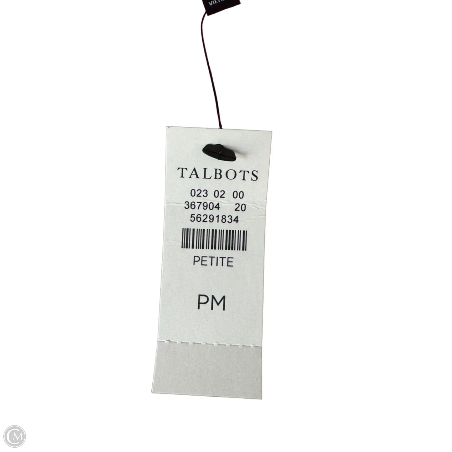 Top Sleeveless By Talbots In Pink, Size: Mp