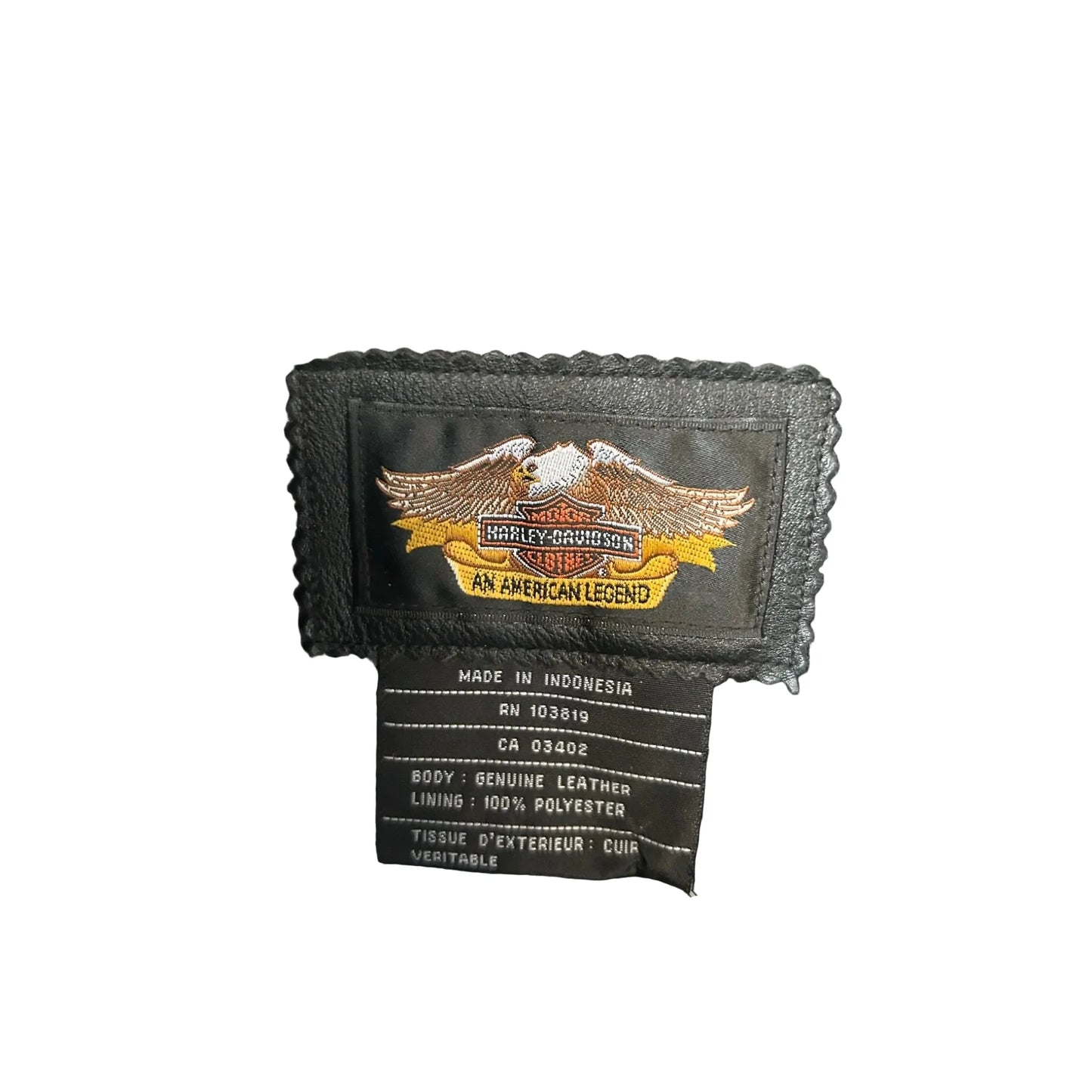 Jacket Leather By Harley Davidson In Black, Size: Xl