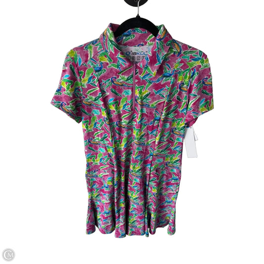 Athletic Dress By Ibkul In Pink, Size: S