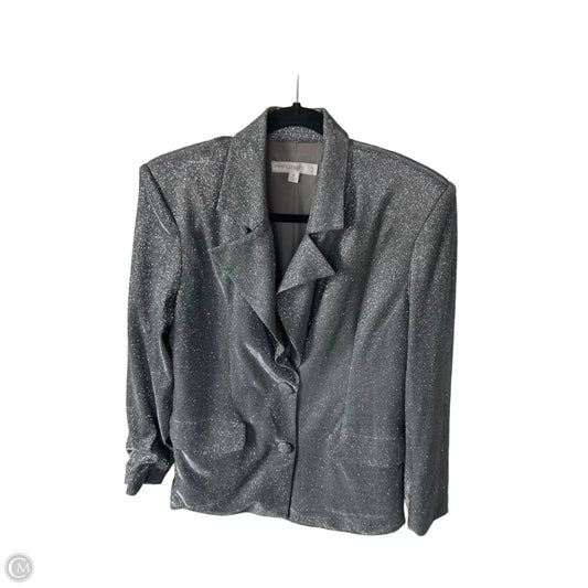 Blazer By Flat White In Silver, Size: S