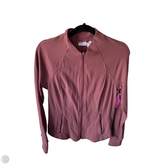Athletic Jacket By Athleta In Pink, Size: M