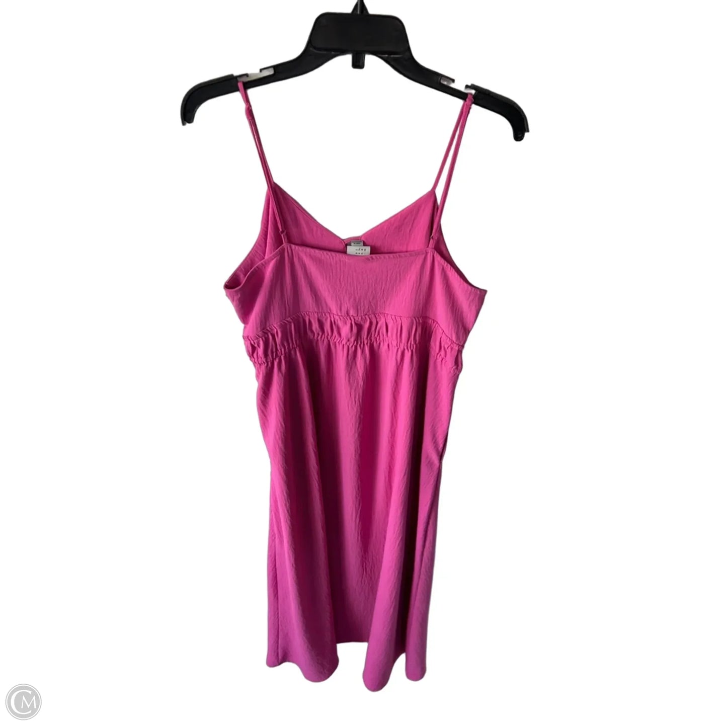 Dress Casual Midi By A New Day In Pink, Size: L