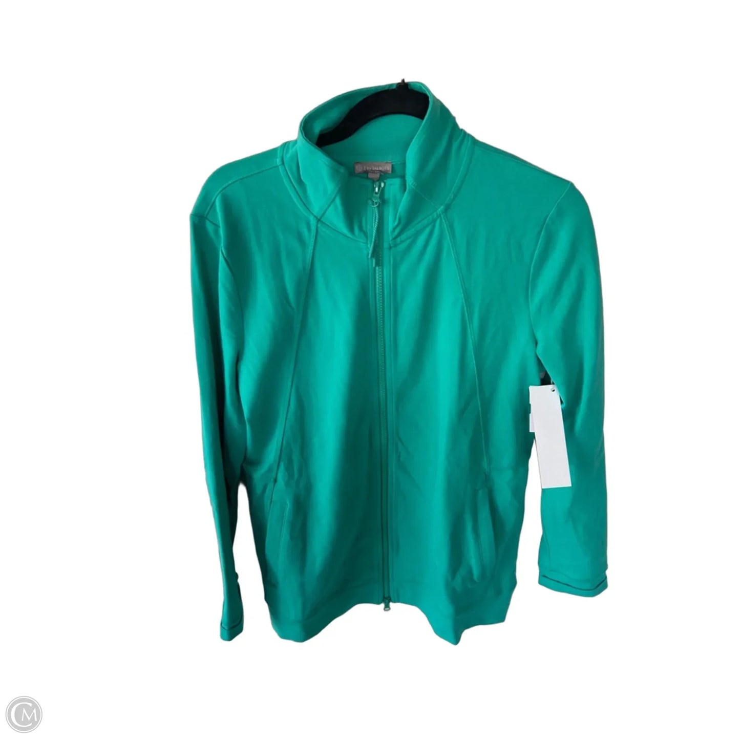 Sweatshirt Collar By Talbots In Blue, Size: M