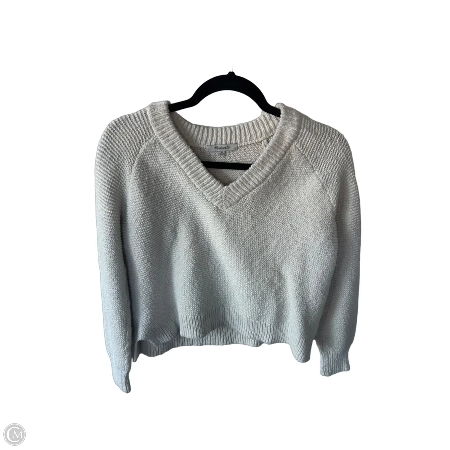 Sweater By Madewell In Cream, Size: Xs