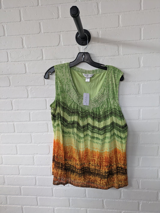 Blouse Sleeveless By Christopher And Banks  Size: Xl