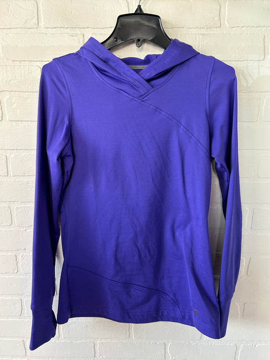 Athletic Top Long Sleeve Hoodie By Under Armour  Size: S