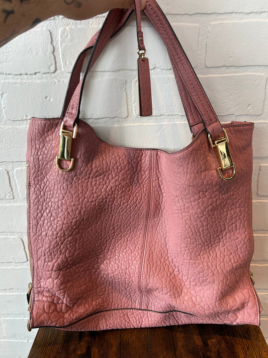 Handbag Leather By Vince Camuto  Size: Large