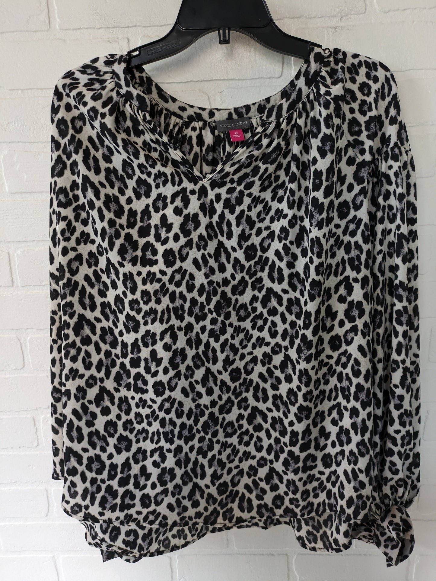 Blouse Long Sleeve By Vince Camuto  Size: 1x